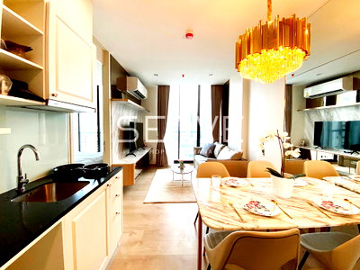 Condos for rent : 1 Bed Luxury Unit on High Fl. 20+ New Condo Good Location Close to BTS Asok & MRT Sukhumvit 550 m.-Noble Recole Sukhumvit 19 (โนเบิล รีโคล สุขุมวิท 19)