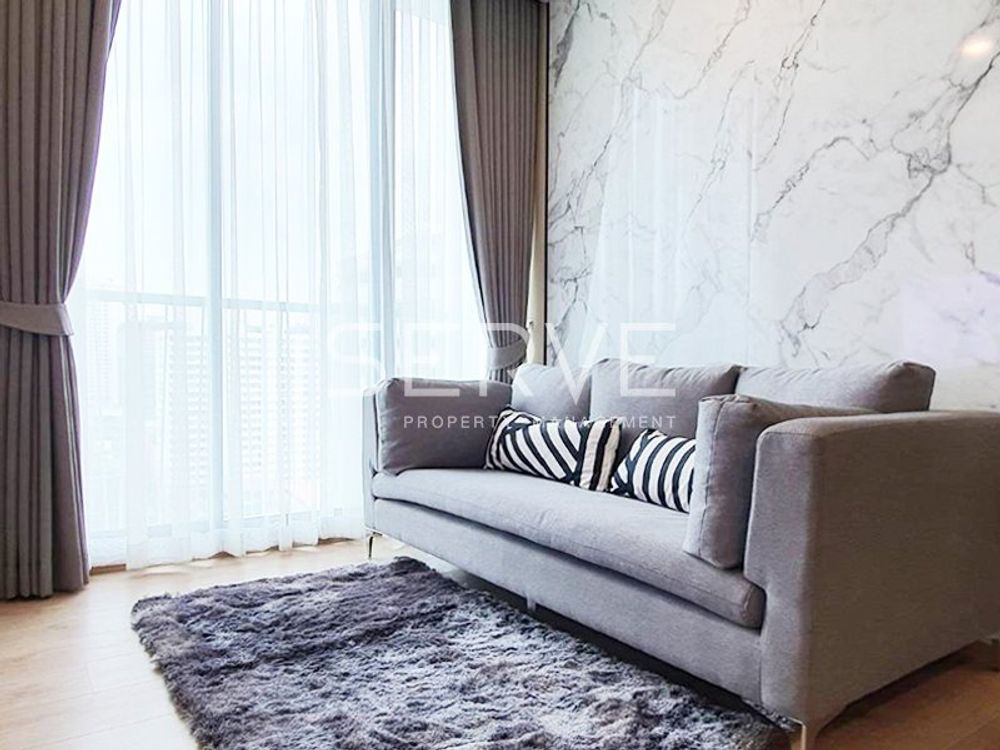 รูป 1 Bed Nice Room Unit Asoke Area New Condo Close to BTS Asok & MRT Sukhumvit 550 m. / For Rent-Noble Recole Sukhumvit 19 (โนเบิล รีโคล สุขุมวิท 19) - รูปที่ 1/9