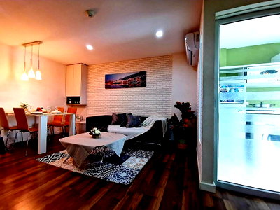 Condos for rent : 2 Beds 1 Bath Large Room Good Location Close to BTS On Nut 300 m. & People Park / For Rent-The Room Sukhumvit 79 (เดอะ รูม สุขุมวิท 79)