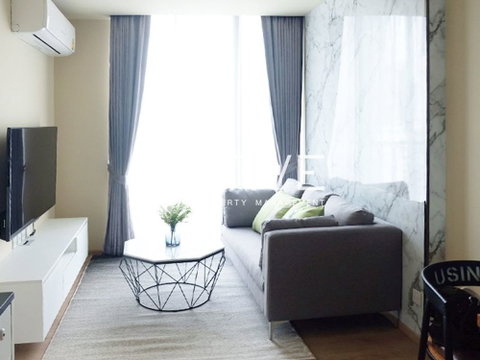 1 Bed Nice Room High Fl. 10+ New Condo Close to BTS Asok & MRT Sukhumvit 550 m. / Condo For Rent -Noble Recole Sukhumvit 19 (โนเบิล รีโคล สุขุมวิท 19)