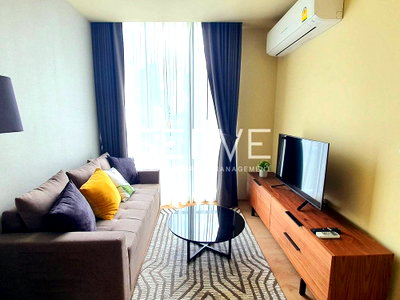 Condos for rent : Homey 1 Bed Unit with Unblock View Close to BTS Asoke & MRT Sukhumvit / Condo For Rent-Noble Recole Sukhumvit 19 (โนเบิล รีโคล สุขุมวิท 19)