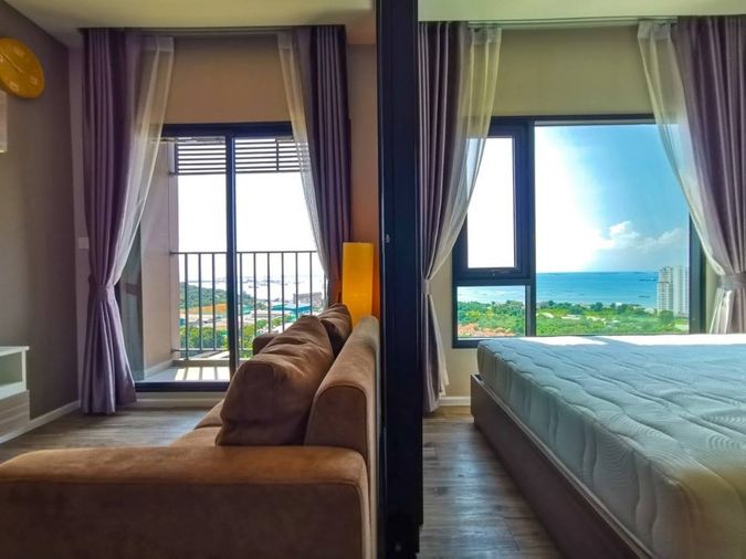 UK01-048ให้เช่าคอนโด Knightsbridge The Ocean ไนท์บริดจ์ ดิ โอเชี่ยน ศรีราชา ชลบุรี ติดถนนใหญ่สุขุมวิท