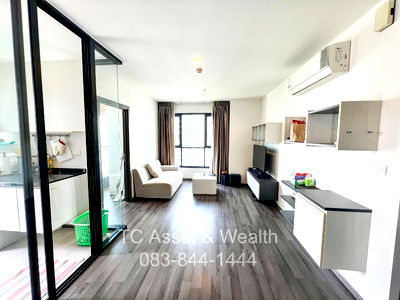 Condos for sale : 📍Urgent sale!The Base Park East 2 Bedrooms 1 Bathroom, 22th+ Floor, Canal View Corner Unit, Fully Furnished 📍Only THB 5.85 millions!