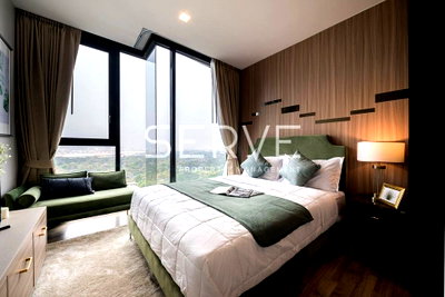 Condos for rent : Garden view Modern Style 1 Bed 1 Bath Good Location BTS Mo Chit 350 m @  THE LINE Jatujak-Mochit 