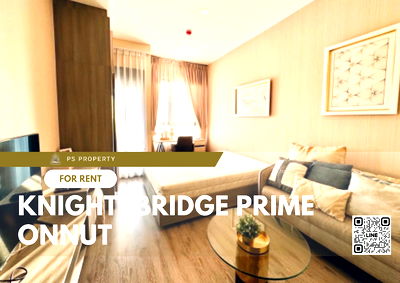 Condos for rent : For rent 🔥Knightsbridge Prime Onnut🔥 furniture, complete electrical appliances, near BTS On Nut.