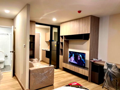 คอนโดให้เช่า : ให้เช่าคอนโดThe Indeed Condo Urban กิโล 9 ศรีราชา 25ตรม. ชั้น 5 ถนนเก้ากิโล