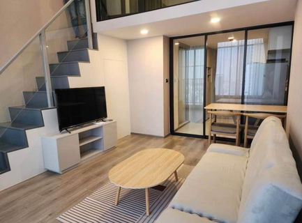 รูปภาพ Condo For rent SOHO BANGKOK RATCHADA, Duplex type 1bedroom Fully Furnished, near MRT Huai Khwang, Line ID: @ppagent