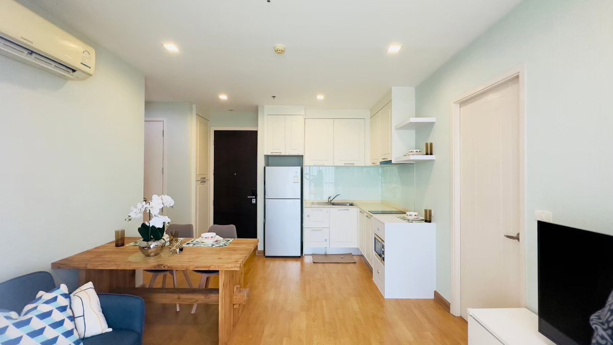 รูป ให้เช่า Q House Condo Sukhumvit 79 ห้องสวย ราคาดี สอบถามเพิ่มเติมได้ที่ LINE @condorental !! - รูปที่ 8/8