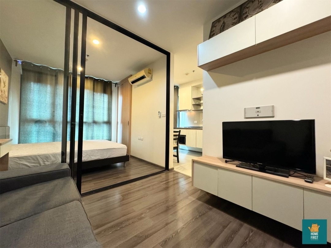 รูป Rent The Base Park West 26 ตรม. ห้องสวย เฟอร์ครบ มีเครื่องซักผ้า 12,000 บาท - รูปที่ 2/10