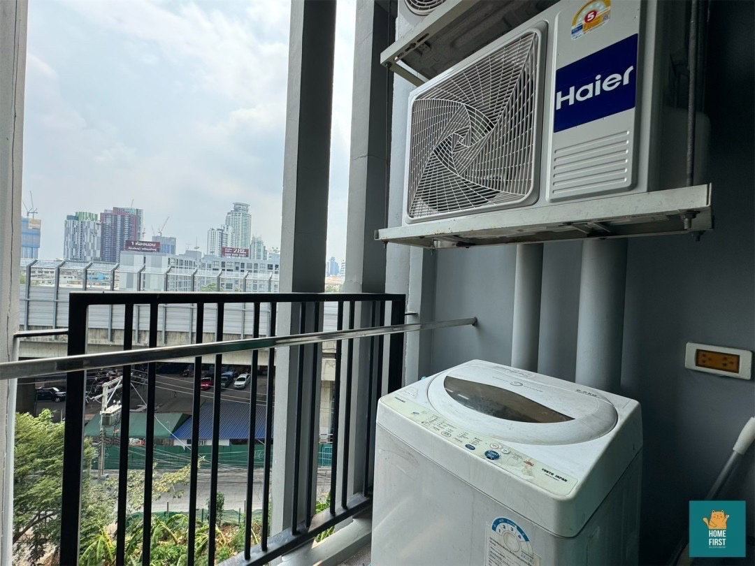 รูป Rent The Base Park West 26 ตรม. ห้องสวย เฟอร์ครบ มีเครื่องซักผ้า 12,000 บาท - รูปที่ 4/10