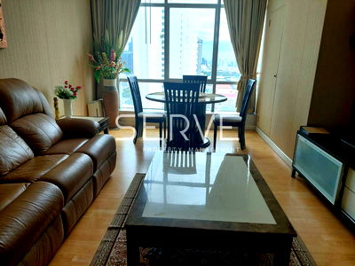 Condos for sale : 2 Beds with Bathtub 92 sq.m. High Fl. 20+ Good Location BTS Krung Thon Buri 950 m. & ICON-Baan Sathorn Chaopraya