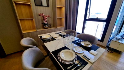 คอนโดให้เช่า : LTHC10371–ASHTON Asoke - Rama 9 FOR RENT size 44 Sq.m. 1 beds 1 baths Near MRT Rama9 Station ONLY 45K/Month