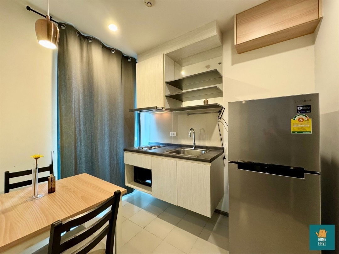 รูป ให้เช่า The Base Park West 26 ตรม. ห้องสวย เฟอร์ครบ มีเครื่องซักผ้า 12,000 บาท - รูปที่ 8/10