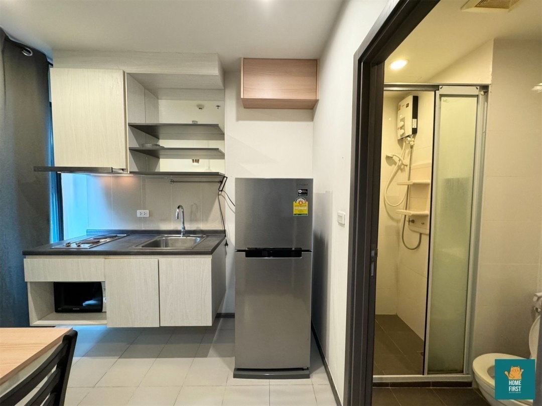 รูป ให้เช่า The Base Park West 26 ตรม. ห้องสวย เฟอร์ครบ มีเครื่องซักผ้า 12,000 บาท - รูปที่ 7/10