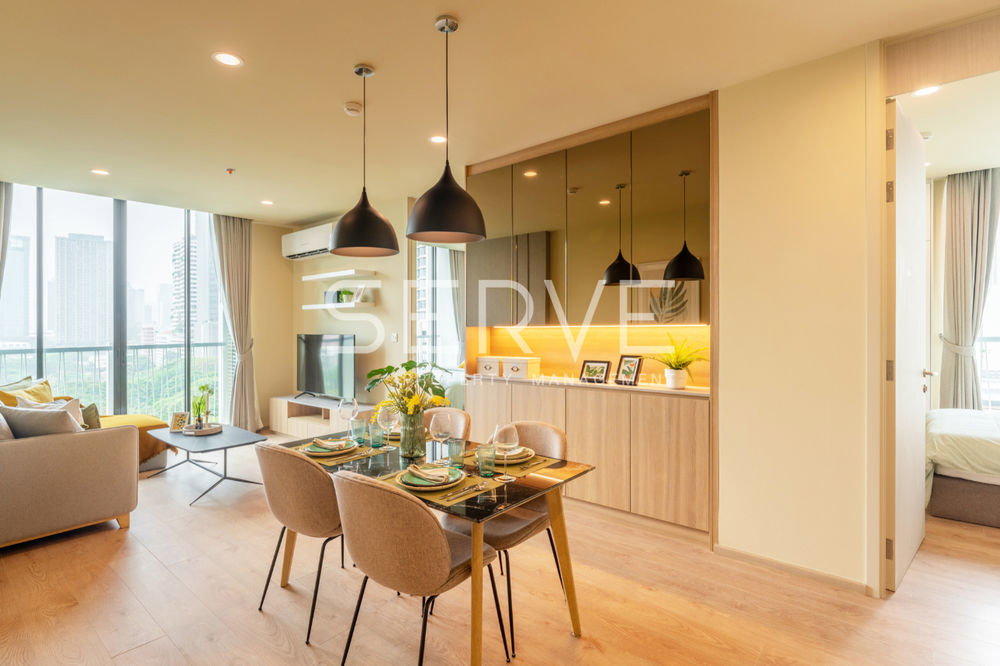รูป Nice Decorate 2 Beds 2 Baths New Condo Good Location BTS Asok & MRT Sukhumvit 550 m. /Condo For Rent-Noble Recole Sukhumvit 19 (โนเบิล รีโคล สุขุมวิท 19) - รูปที่ 1/17