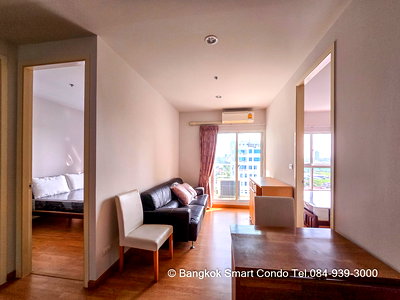 คอนโดให้เช่า : ให้เช่าคอนโด The Parkland รัชดา-วงศ์สว่าง 2 นอน 44 ตรม. ชั้น 14 วิวสระ ตกแต่งครบ ราคาถูกที่สุด K3997