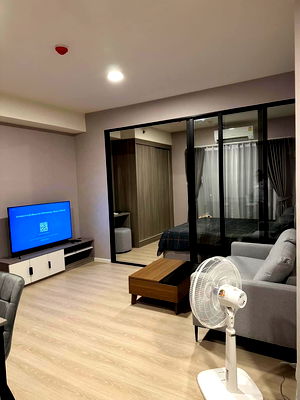 คอนโดให้เช่า : A space mega 2 ห้องใหม่ พร้อมอยู่ 35 ตรม มีเครื่องซักผ้า 