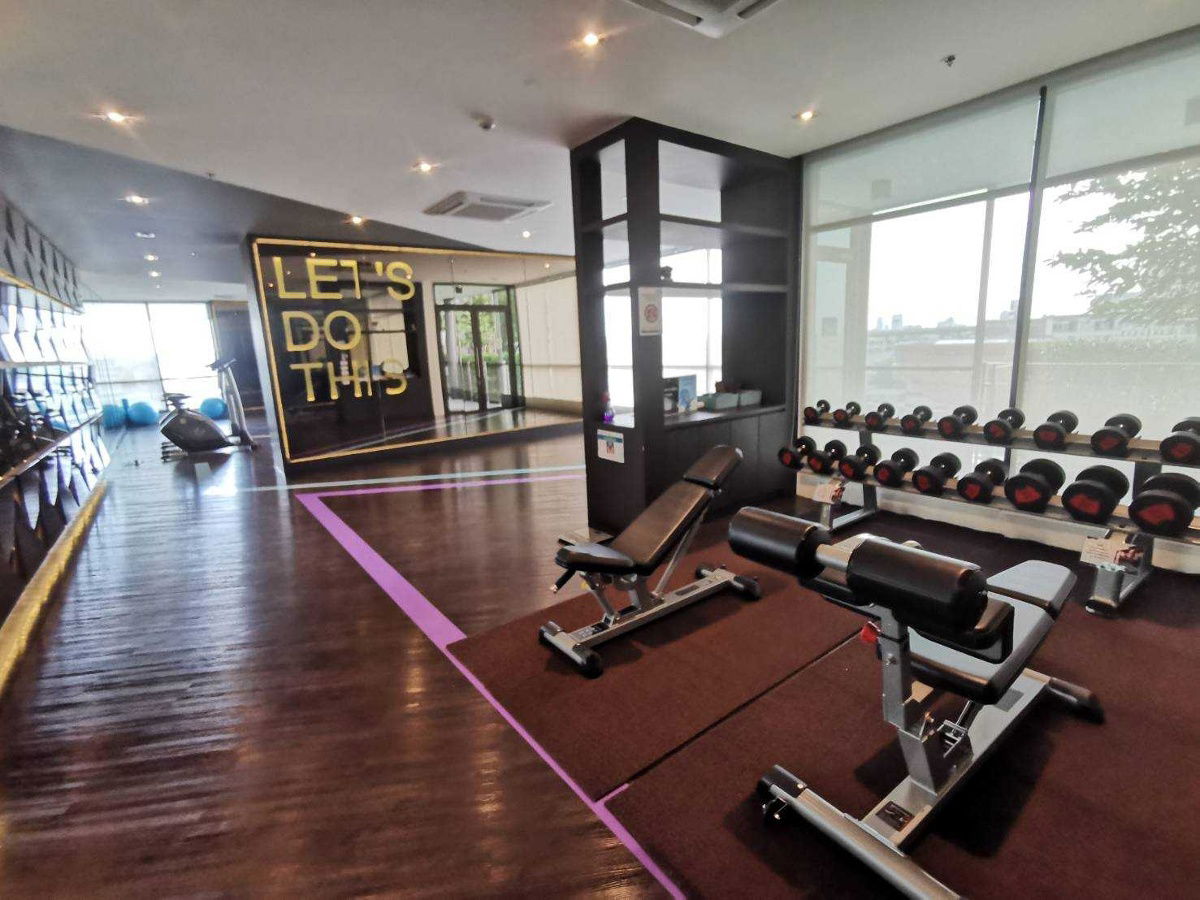 picture For rent : NICHE MONO Chaengwattana 1bed 1bath area 28 sq.m. with washing machine - 18/20