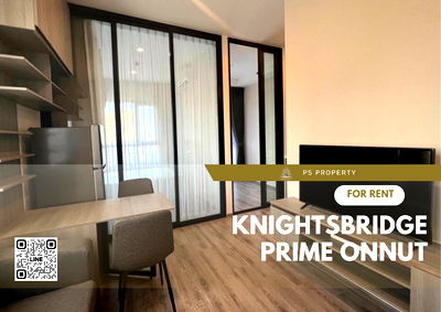 Condos for rent : For rent 🔥Knightsbridge Prime Onnut🔥 furniture, complete electrical appliances, near BTS On Nut.