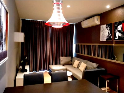 Condos for rent BTS Victory Monument : 1 Bed Super High Fl. 40+ Good Location BTS Phaya Thai 220 m. & BTS Ratchathewi 250 m. at Villa Ratchatewi Condo  / For Rent