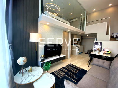 Condos for rent : Duplex 1 Bed 1 Work Room 1 Living Room Nice Room Close to BTS Chong Nonsi 600 m. at Knightsbridge Prime Sathorn Condo / For Rent