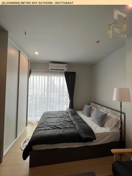 DL23090695 Condo for rent, Metro Sky Sathorn - Wutthakat near BTS Wutthakat, ready to move in, call urgently 0638692663 LineID @534wlwof