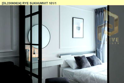 Condos for rent : DL23060624 Condo for rent, RYE Sukhumvit 101/1 near BTS ปุณณวิถี, ready to move in, call urgently 0656133286 LineID @534wlwof