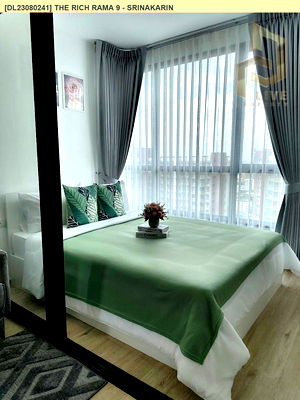 Condos for rent : DL23080241 Condo for rent, The Rich Rama 9 - Srinakarin near AIRPORT RAIL LINK หัวหมาก, ready to move in, call urgently 0656133286 LineID @655ebbvc