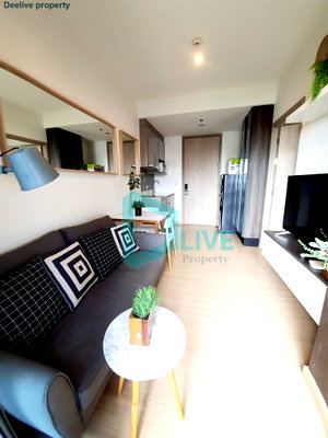 Condos for rent : DL1215213 Condo for rent, Whizdom Connect Sukhumvit near BTS Punnawithi, ready to move in, call urgently 0800343450 LineID @655ebbvc