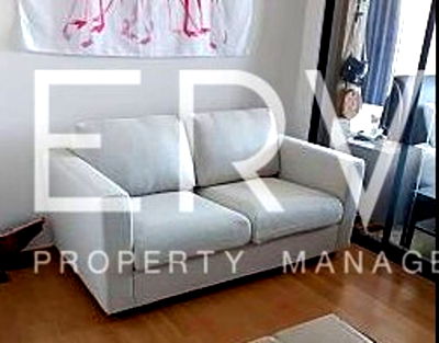 คอนโดให้เช่า : Studio with Partition Fully furnished @ BTS Surasak / Condo For Rent-Noble Revo Silom (โนเบิล รีโว สีลม)