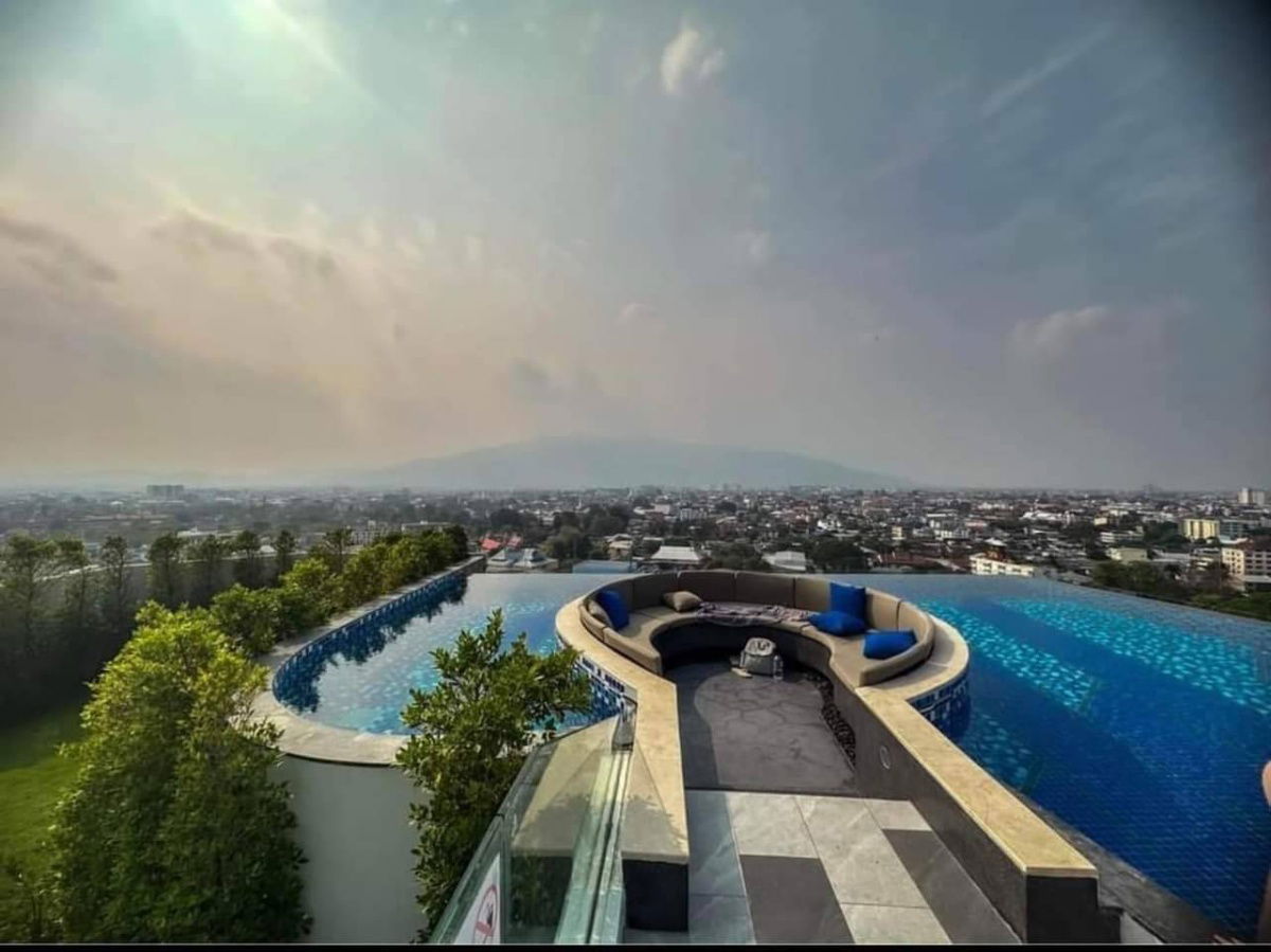 รูป 🔥🔥The Astra Sky River Condo 🔥🔥 🔥🔥คอนโดพร้อมสระว่ายน้ำบนดาดฟ้าที่ยาวที่สุด และสวยที่สุดในย่านช้างคลาน - รูปที่ 16/18