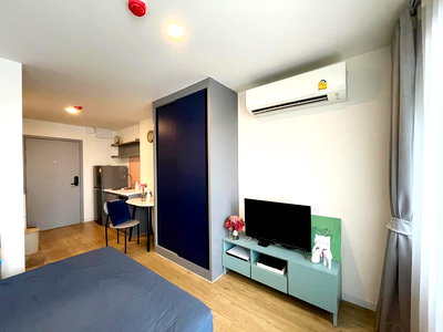 เช่าคอนโด คลองหลวง ปทุมธานี : ให้เช่าคอนโด แอททิจูด ม.กรุงเทพ ตึกB 24 ตร.ม.เครื่องใช้ไฟฟ้าครบ เครื่องซักผ้า ตรงข้างข้าม ม.กรุงเทพ (TR0928)