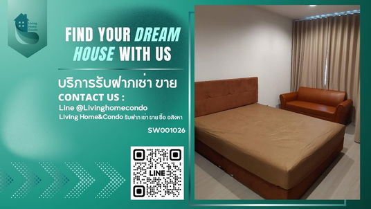 Prime Location 📍 For sale Life Ladprao, studio, high floor, good location near BTS Ha Yaek Lat Phrao