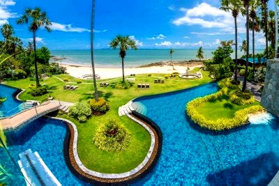 คอนโดให้เช่า : For rent condo The palm wongamat beach front pattaya (S03-1825) 