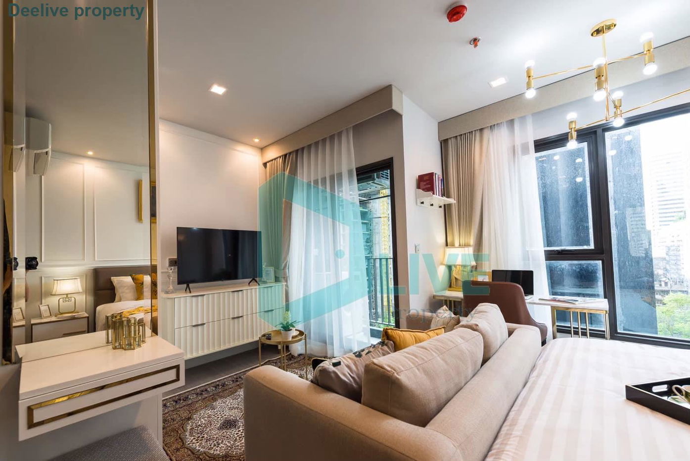 picture DL1154975 Condo for rent, Life Asoke - Rama 9 near MRT พระราม 9, ready to move in, call urgently 0614453194 LineID @162cjixi - 8/9