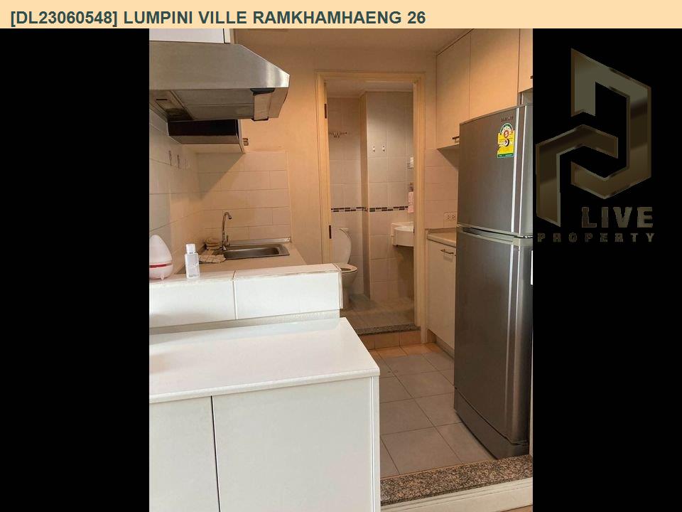 picture DL23060548 Condo for rent, Lumpini Ville Ramkhamhaeng 26 near ARL Hua Mak, ready to move in, call urgently 0638692663 LineID @534wlwof - 1/7