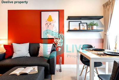 Condos for rent Soi On Nut (Sukhumvit 77) : DL1205286 Condo for rent, A Space Sukhumvit 77 near BTS On Nut, ready to move in, call urgently 0653619502 LineID @534wlwof