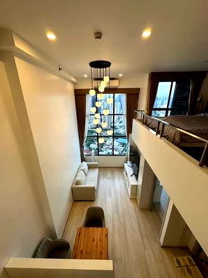 Condos for rent Central Silom : KPS111 for rent Condo Knightsbridge Prime Sathorn, 41st floor, city view 44.5 sqm. 1 bed 1 bath 32,000 baht 064-959-8900