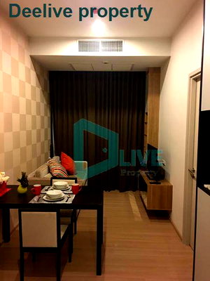 Condos for rent : DL005419 Condo for rent, The Capital Ekamai - Thonglor near BTS Thong Lo, ready to move in, call urgently 0614453194 LineID @952jdxxk