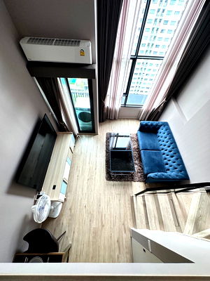 คอนโดให้เช่า : 🛋️💗 ห้องDuplex สไตล์มินิมอล เฟอร์นิเจอร์สวยมาก 💗🛋️   Rich Park @Triple Station พระราม9 ID : @471ovhib 📲