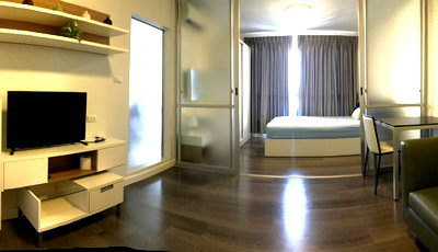 คอนโดให้เช่า : คอนโดสวยใจกลางเมือง 1 ห้องนอน 30 ตร.ม. ติดสุขุมวิท ใกล้ห้าง 