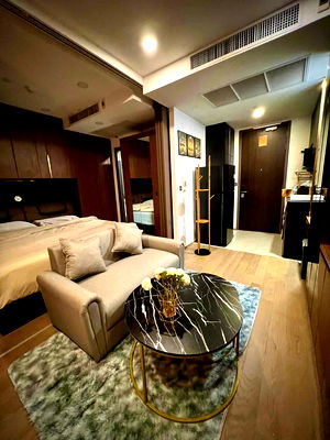 Condos for rent Central Silom : ATJ138 Condo for rent Ashton Chula-Silom 19th floor Size 32.5 sqm. 1 bed 1 bath 32,000 baht 064-959-8900