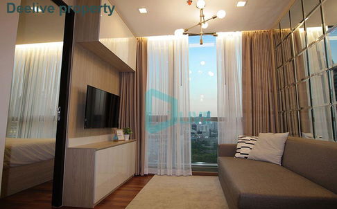 DL000734 Condo for rent, Wish Signature 2 Midtown Siam near BTS Ratchathewi, ready to move in, call urgently 0638692663 LineID @655ebbvc