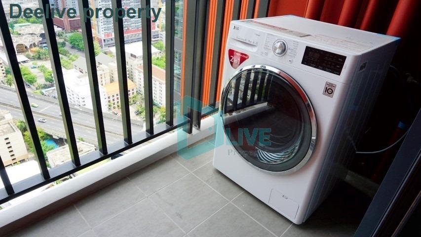 รูป DL009625 ให้เช่าคอนโด เดอะ เบส การ์เดน พระราม 9 (The Base Garden Rama 9 ) ใกล้ ARL รามคำแหง พร้อมเข้าอยู่ โทรด่วน 0614453194 LineID @162cjixi - รูปที่ 8/8