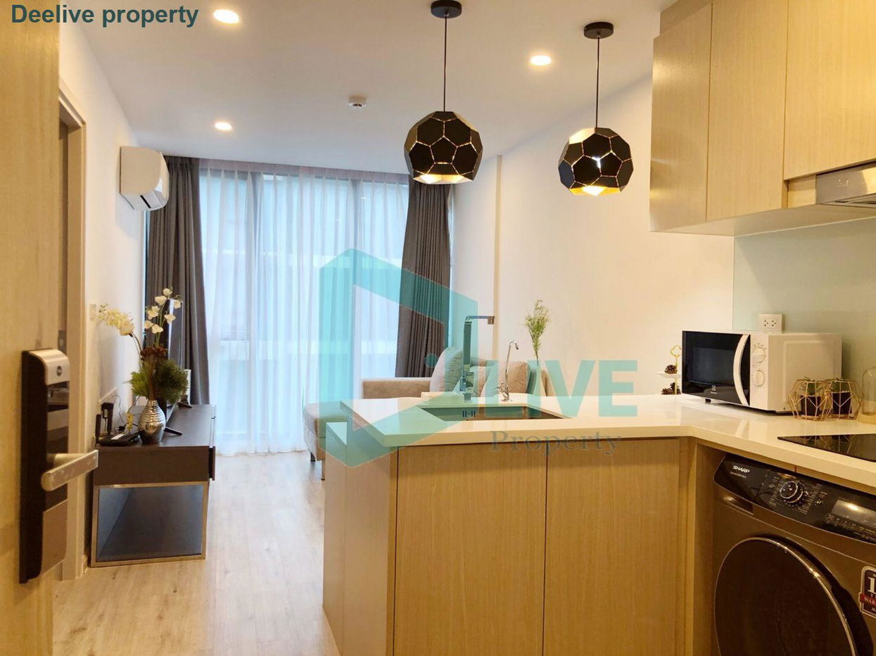 picture DL012344 Condo for rent, Serio Sukhumvit 50  near BTS On Nut, ready to move in, call urgently 0638692663 LineID @534wlwof - 4/8