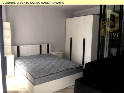 Condos for rent : DL23060672 Condo for rent, Vento Condo Kaset-Navamin near -, ready to move in, call urgently 0656133286 LineID @655ebbvc