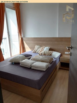 DL23100101 Condo for rent, Rhythm Sathorn near BTS Saphan Taksin, ready to move in, call urgently 0656133286 LineID @655ebbvc