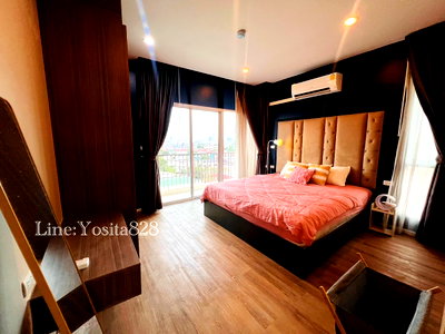 Condos for rent Central Festival East Ville : For Rent Happy Condo Ladprao101 2bed 65Sqm. 【Line: Yosita828】