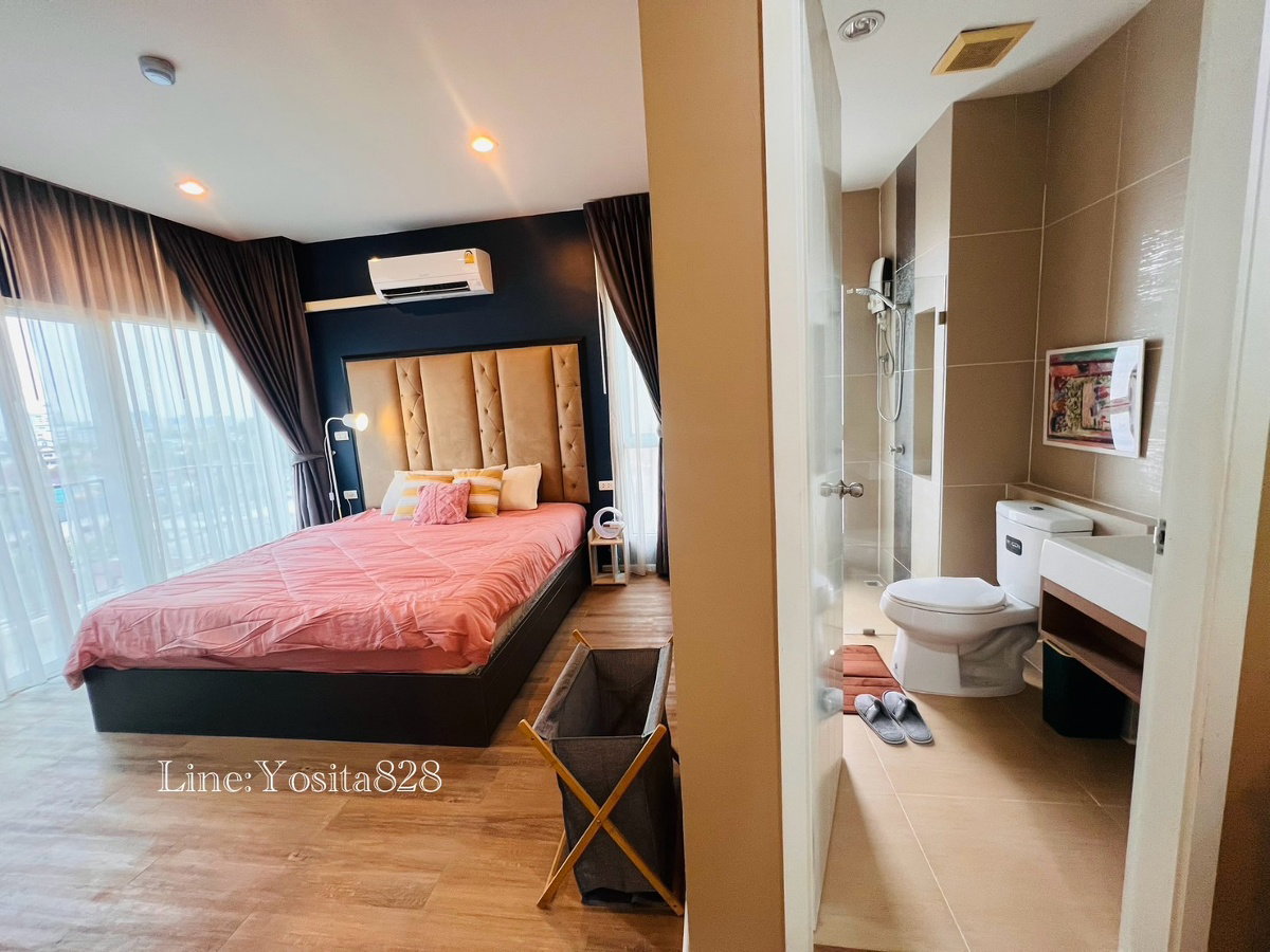รูป ให้เช่า Happy Condo ลาดพร้าว101 อาคารB 2นอน 2น้ำ พร้อมอยู่ ก.ค.69【Line: Yosita828】 - รูปที่ 6/17