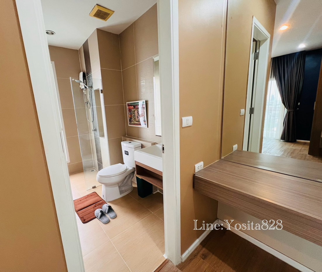 รูป ให้เช่า Happy Condo ลาดพร้าว101 อาคารB 2นอน 2น้ำ พร้อมอยู่ ก.ค.69【Line: Yosita828】 - รูปที่ 16/17